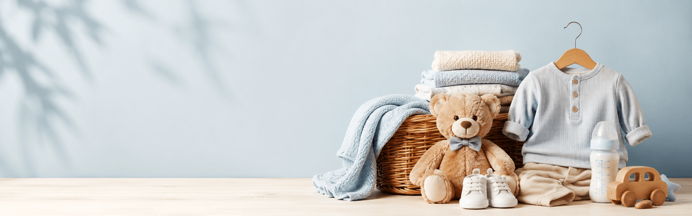Free Baby & Kids Nursery Essentials Banner for eCommerce storefronts