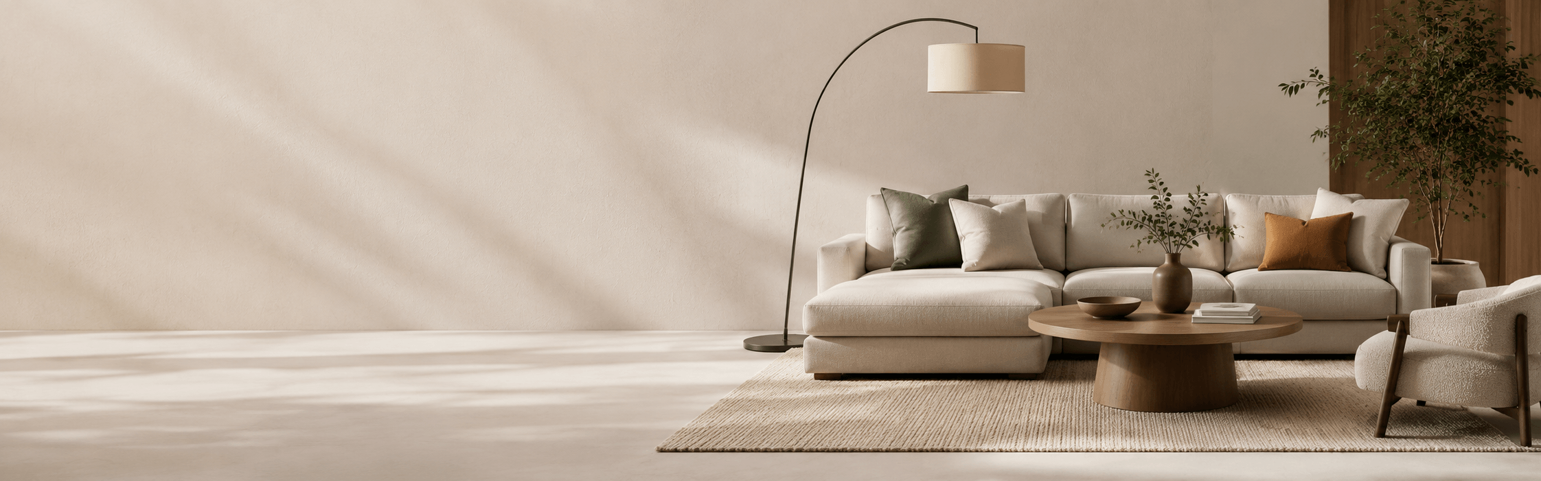 Free Furniture Modern Living Room Banner for eCommerce storefronts